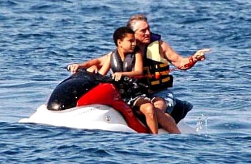 رابرت دنیرو و پسرش رابرت دنیرو و پسرش