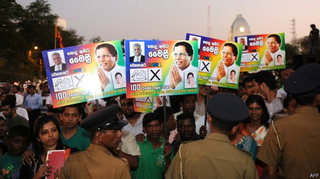 رییس جمهور سریلانکا پس از شکست در انتخابات از ارتش تقاضای کمک کرد