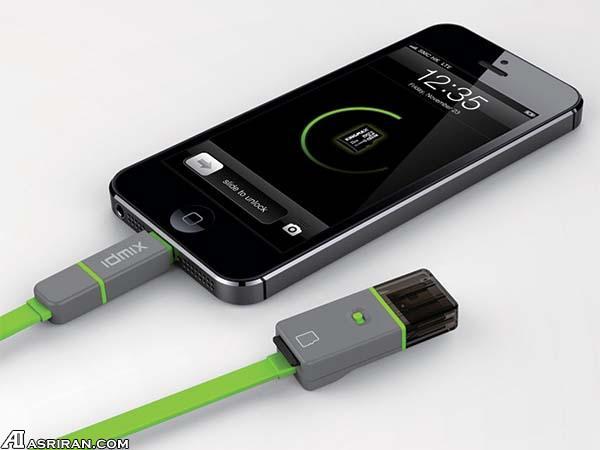 کابل شارژی مجهز به درگاه کارت میکرو اسدی! کابل شارژی مجهز به درگاه کارت میکرو اسدی!