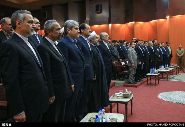 رونمایی دستاوردهای هسته‌ای با حضور روحانی (عکس)