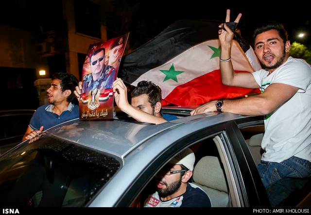 دمشق در آستانه انتخابات ریاست جمهوری (عکس)