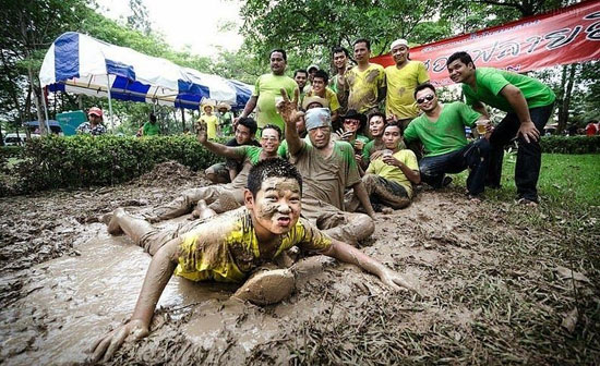 جشنواره شاد بان بنگ در تایلند (عکس)