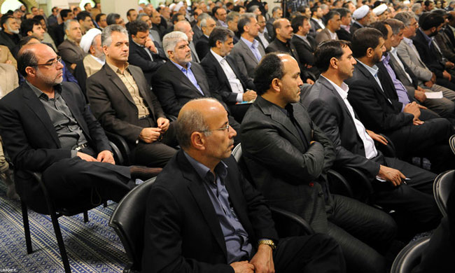 دیدار نمایندگان مجلس با رهبری