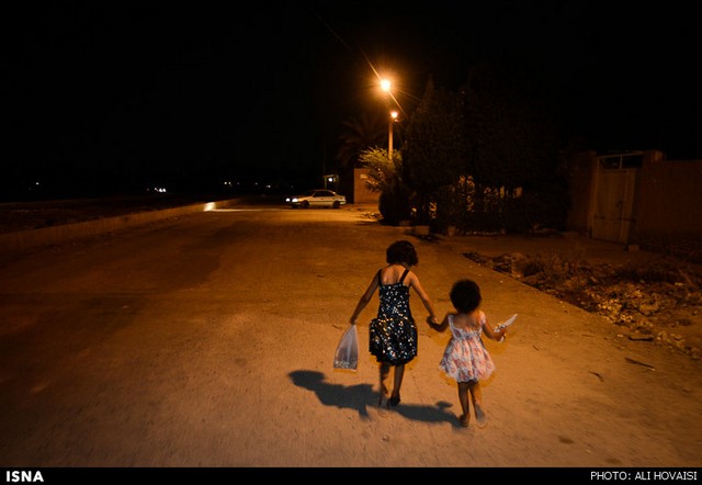 مراسم سنتی گرگیعان در ماه مبارک رمضان - خوزستان (عکس)