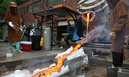 آشپزی با گدازه‌های آتشفشانی (+عکس)