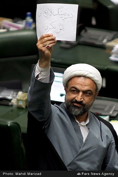 واکنش رسایی بعد از استیضاح وزیر علوم