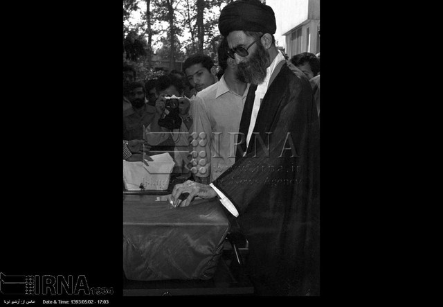 انتخابات ریاست جمهوری سال 1360 (عکس)