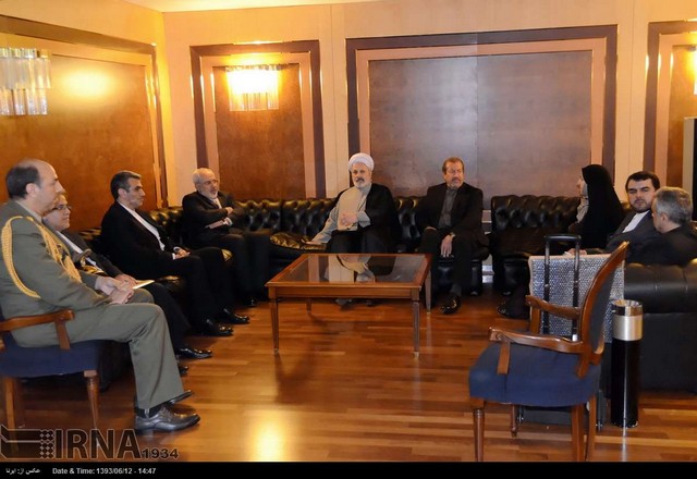 ورود ظریف به رم (عکس)