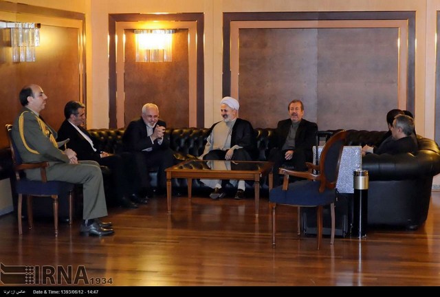 ورود ظریف به رم (عکس)