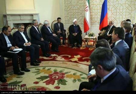 دیدار روحانی و پوتین