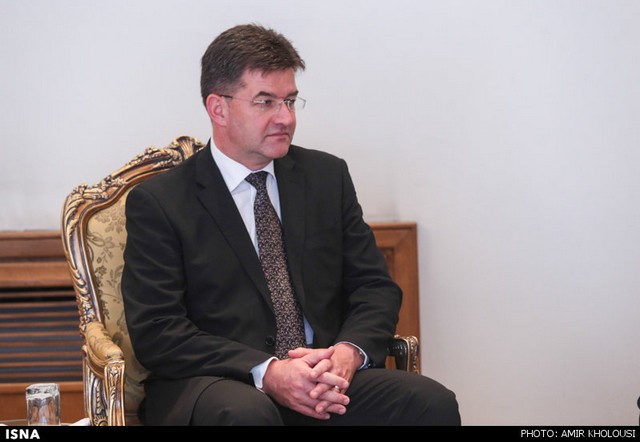 دیدار وزیر خارجه اسلواکی با روحانی (عکس)