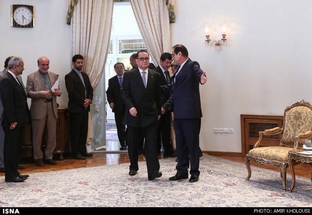 دیدار وزیر خارجه کره شمالی با روحانی (عکس)