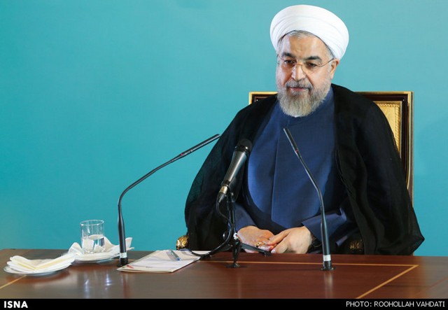 نشست خبری رییس جمهور (عکس)