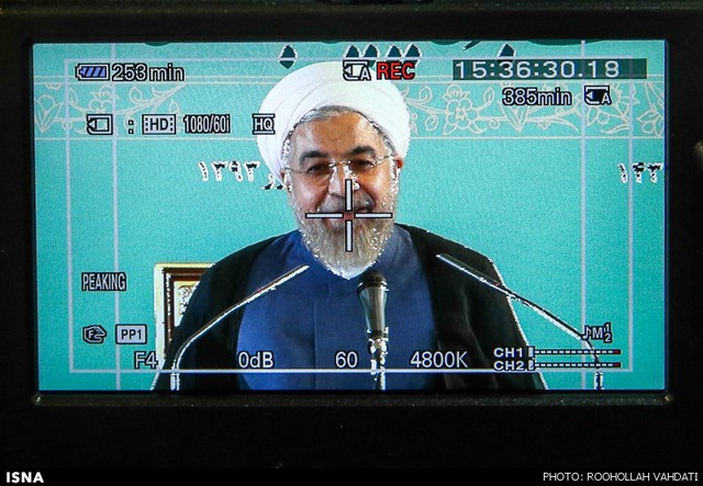 نشست خبری رییس جمهور (عکس)