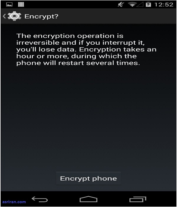 چگونه دستگاه اندرویدی را رمزنگاری کنیم؟ چگونه دستگاه اندرویدی را رمزنگاری کنیم؟