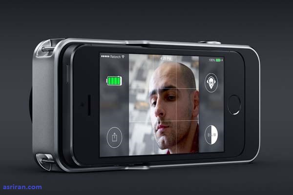 تبدیل آیفون به دوربین حرفه ای با ریلانچ کمرا تبدیل آیفون به دوربین حرفه ای با ریلانچ کمرا