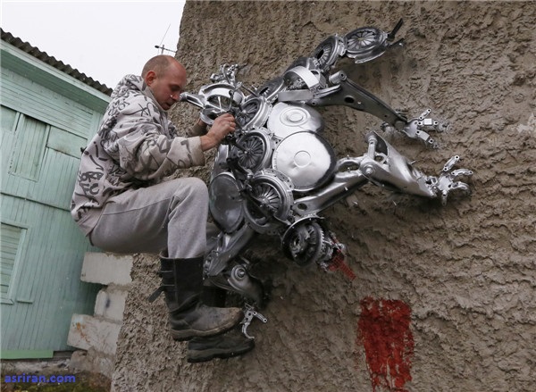 بازیافت متفاوت قطعات خودرو