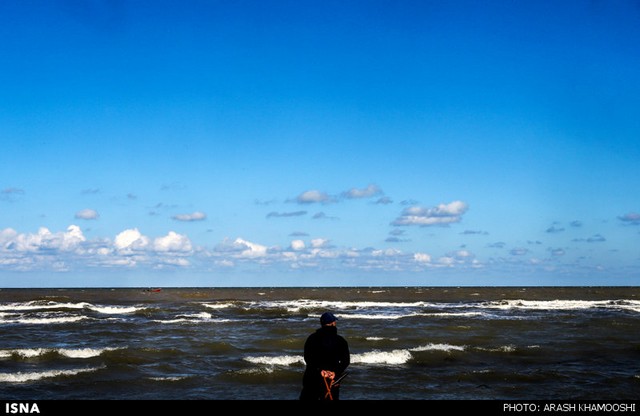 صید ماهی در شمال (عکس)