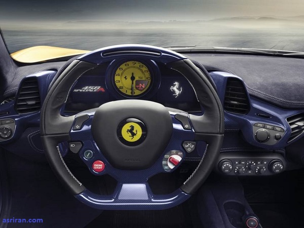 لذت رانندگی با فراری 458 اسپچاله A لذت رانندگی با فراری 458 اسپچاله A
