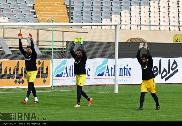 تمرین تیم ملی ایران دوشنبه(گزارش تصویری)