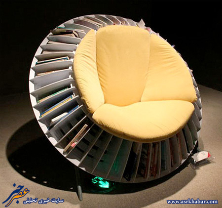 صندلی مخصوص کتابخوان ها (عکس)