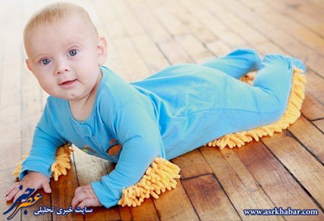 لباس مخصوص بچه های بازیگوش (عکس)