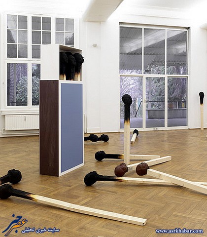 هنرنمایی کبریتی (عکس)