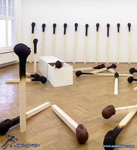 هنرنمایی کبریتی (عکس)