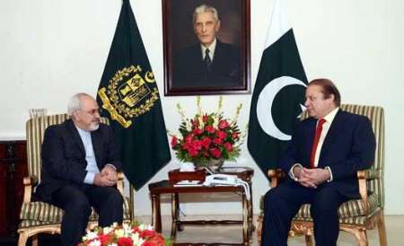 دیدار ظریف با نخست وزیر پاکستان