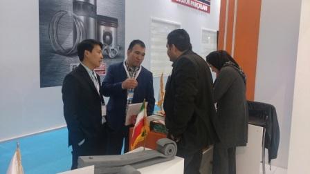 استقبال از غرفه سایپا در نمایشگاه استانبول