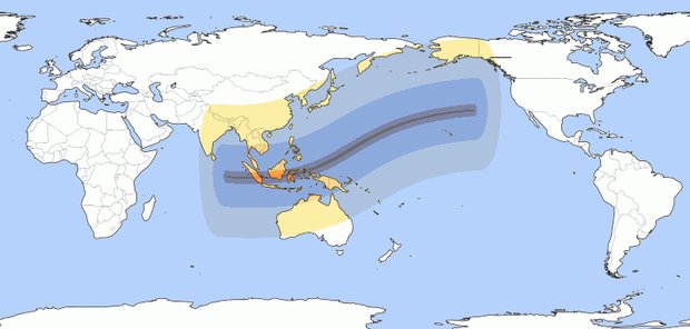 جزئیات خورشید گرفتگی نوزدهم اسفندماه جزئیات خورشید گرفتگی نوزدهم اسفندماه
