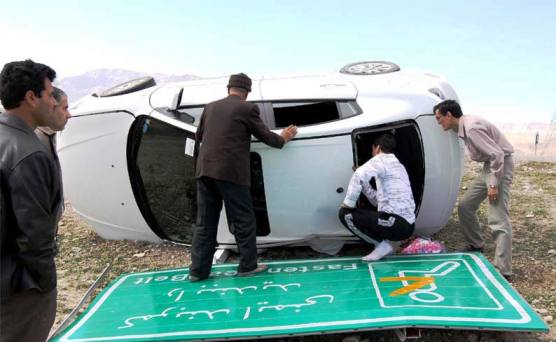 واژگونی و عدم توجه به جلو بیشترین عامل تصادفات در 2 روز گذشته / پلیس از رانندگان خواست تا با خستگی ادامه مسیر ندهند