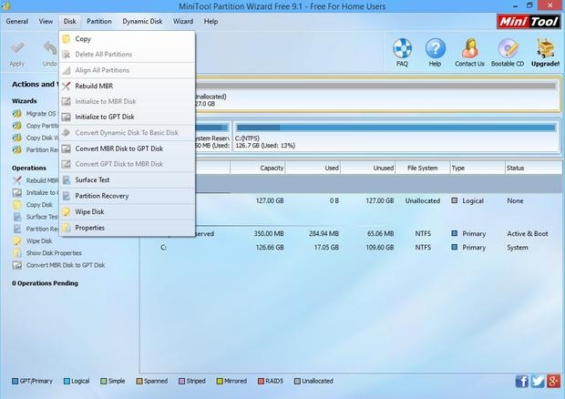 پنج ابزار رایگان مديريت پارتيشنها پنج ابزار رایگان مديريت پارتيشنها