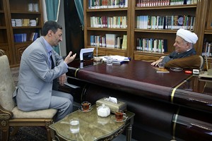 هاشمی رفسنجانی در دیدار فتاح: مسوولیت در کمیته امداد را لطف الهی بدانید