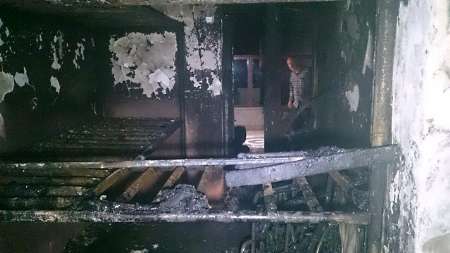 نجات 137 مسافر از آتش سوزی هتل در مشهد