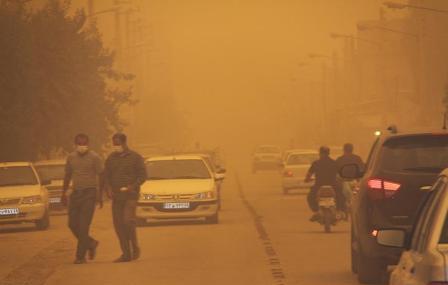 گرد و غبار در ارومیه، 26 برابر حد استاندارد گرد و غبار در ارومیه، 26 برابر حد استاندارد