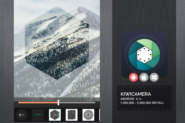 ویرایش عکس ها با KiwiCamera ویرایش عکس ها با KiwiCamera