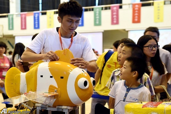 رقابت ماهیهای رباتی در چین رقابت ماهیهای رباتی در چین