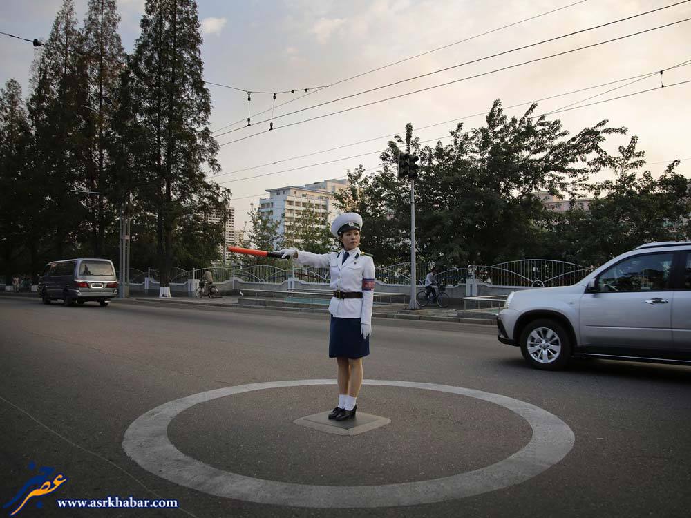 پلیس راهنمایی رانندگی کره شمالی (عکس)