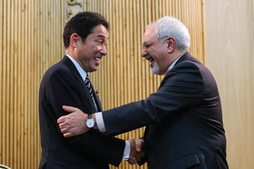 دیدار وزیران امورخارجه ایران و ژاپن