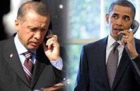 گفتگوی تلفنی اوباما و اردوغان پس از سرنگونی جنگنده روسیه گفتگوی تلفنی اوباما و اردوغان پس از سرنگونی جنگنده روسیه