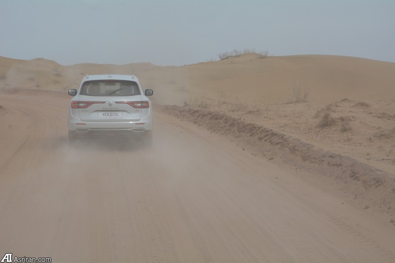 تست فنی کولئوس جدید در کویر/ شاسی بلند لوکس رنو چگونه است؟ (+عکس)