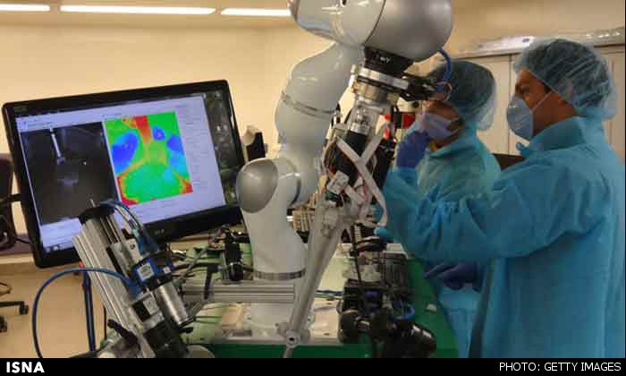 رباتی بهتر از یک پزشک حاذق جراح رباتی بهتر از یک پزشک حاذق جراح