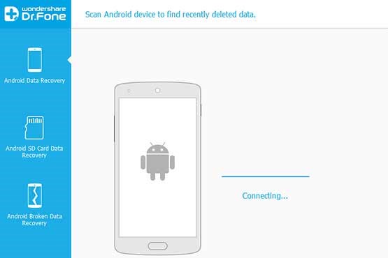 بازیابی اطلاعات حذف شده در اندروید Dr. Fone بازیابی اطلاعات حذف شده در اندروید Dr. Fone