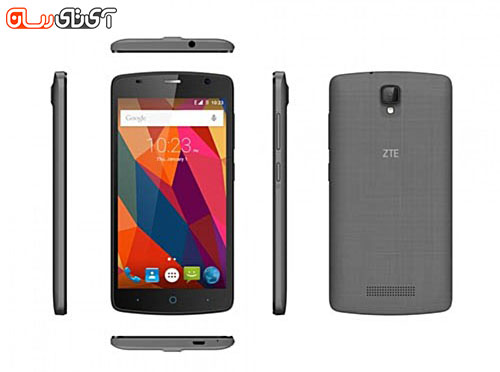 ZTE از گوشی هوشمند Blade L5 Plus پرده برداشت ZTE از گوشی هوشمند Blade L5 Plus پرده برداشت