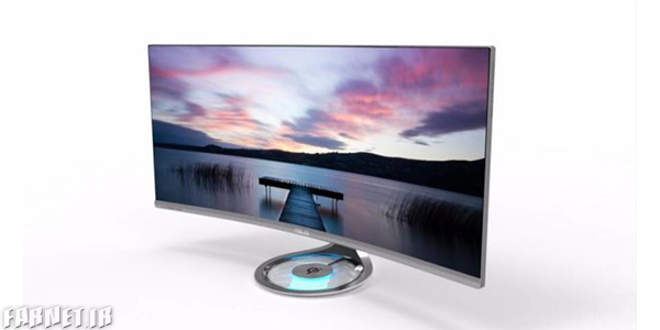 نمایشگر Designo Curve MX34VQ ایسوس رونمایی شد نمایشگر Designo Curve MX34VQ ایسوس رونمایی شد