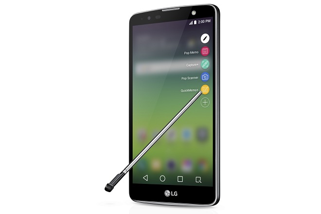 ال جی از فبلت Stylus 2 Plus رونمایی کرد