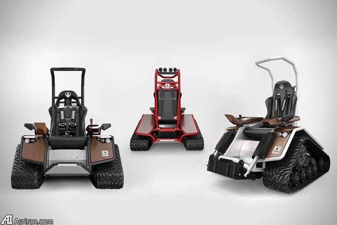 ویلچری برای فعالیت‌های خارج جاده‌ای!