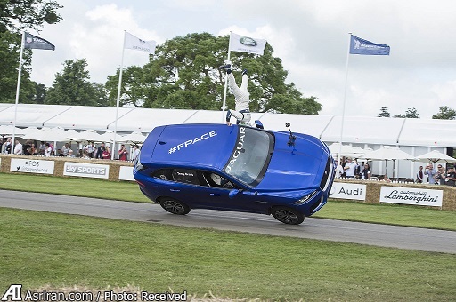 آکروبات بازی جگوار در پیست گودوود آکروبات بازی جگوار در پیست گودوود