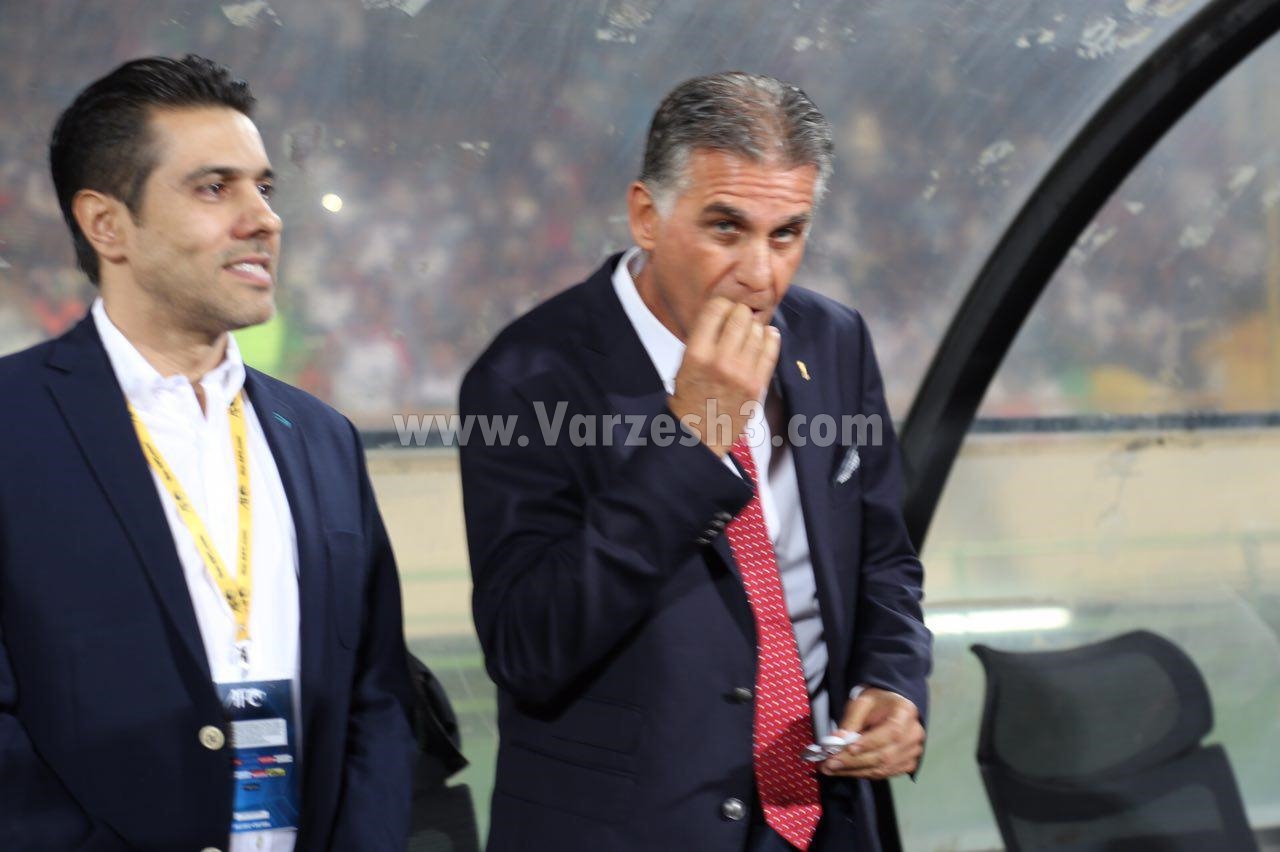 کی روش روی نیمکت ایران قرص می خورد(عکس)